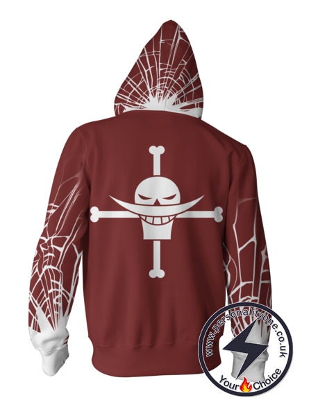 One Piece - Whitebeard Pirates ZipUp - Hoodies Jackets
